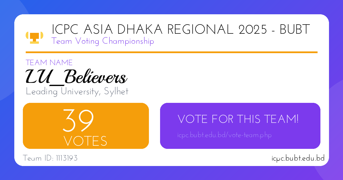 LU_Believers Share Thumbnail