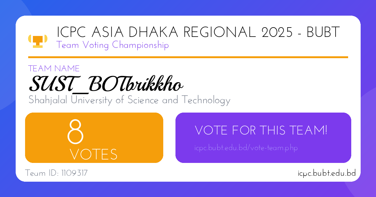 SUST_BOTbrikkho Share Thumbnail